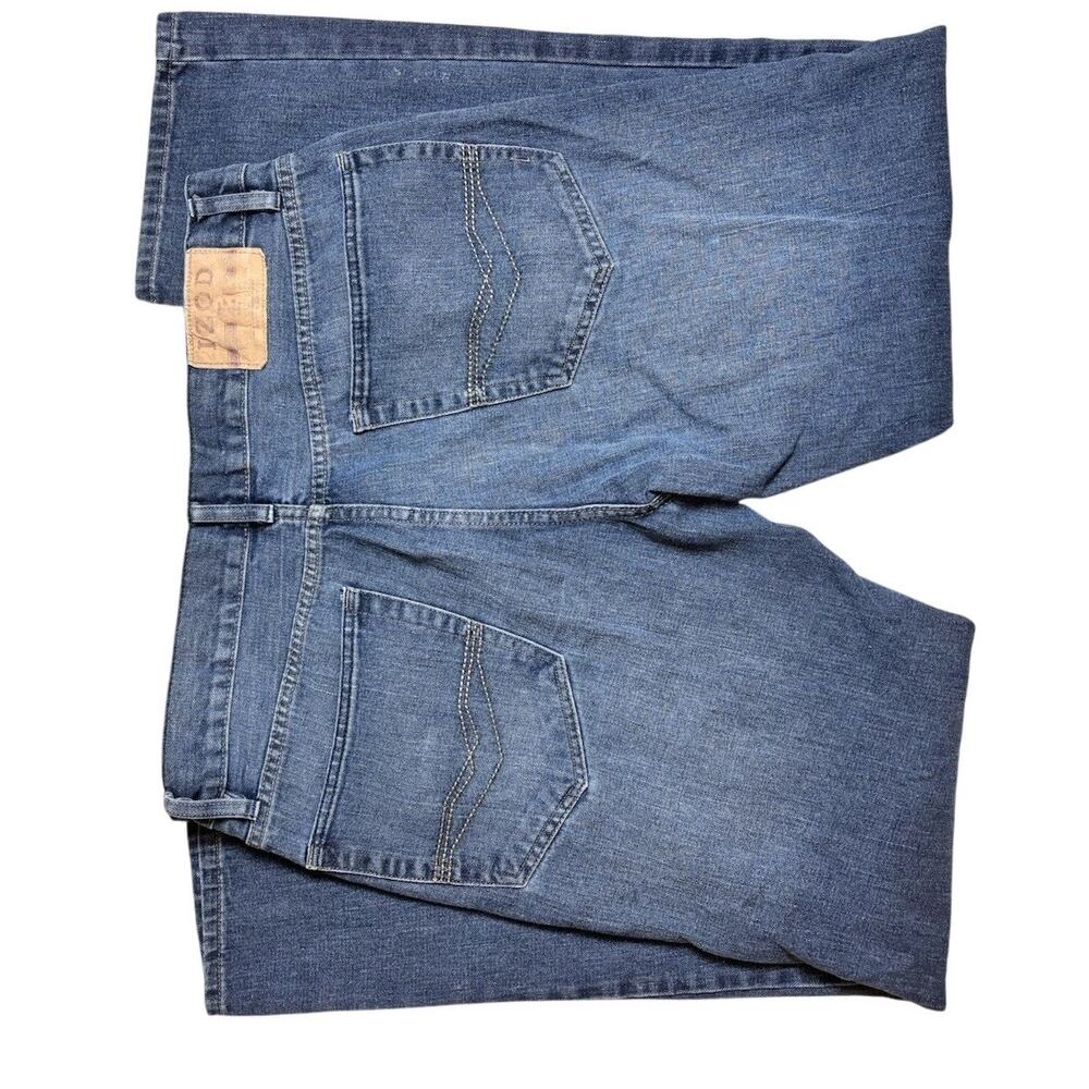 Izod Slim Stretch Straight Jeans 36/30 - Picture 4 of 4